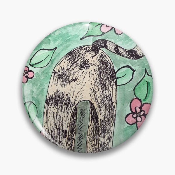 Item preview, Green Garden Cat Butt - Art designed and sold by jolabrese.