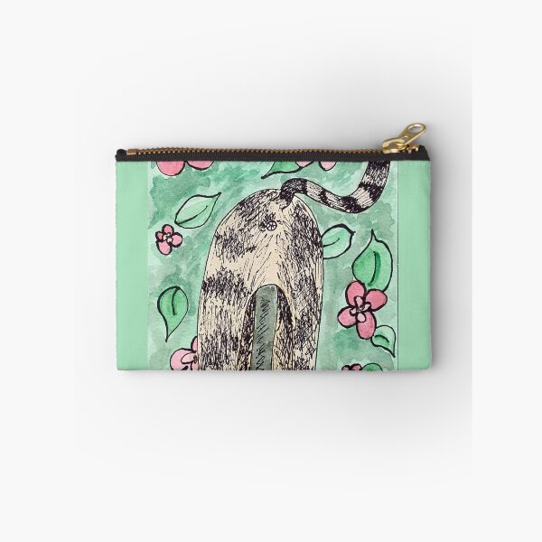 Item preview, Green Garden Cat Butt - Art designed and sold by jolabrese.