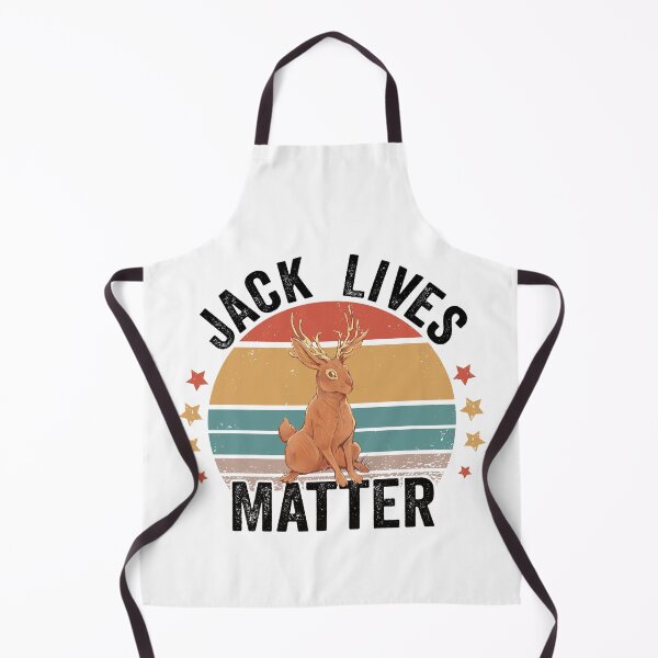 Item preview, Jackalope Lives Matter Jackrabbit Fan Design designed and sold by ZzCorezZ.