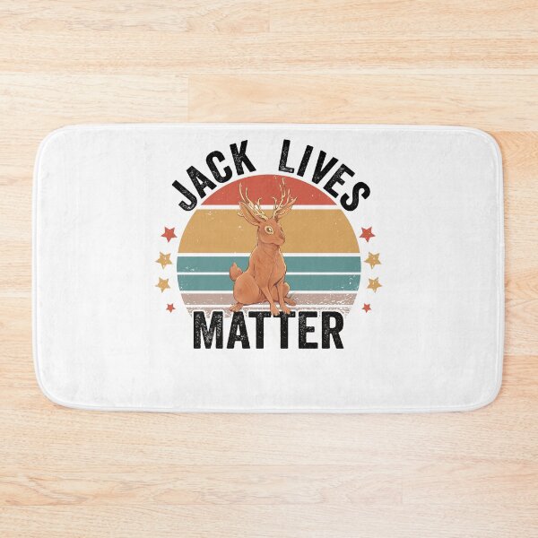 Item preview, Jackalope Lives Matter Jackrabbit Fan Design designed and sold by ZzCorezZ.
