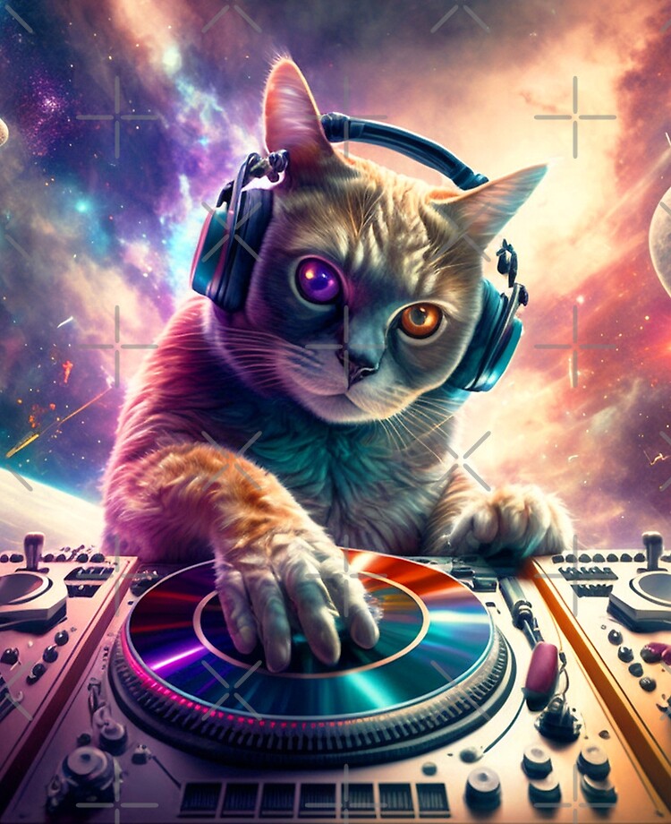 Cat dj iPad Case & Skin for Sale by wildserenity