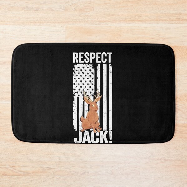 Item preview, Jackalope Respect the Jackrabbit Fan Design designed and sold by ZzCorezZ.