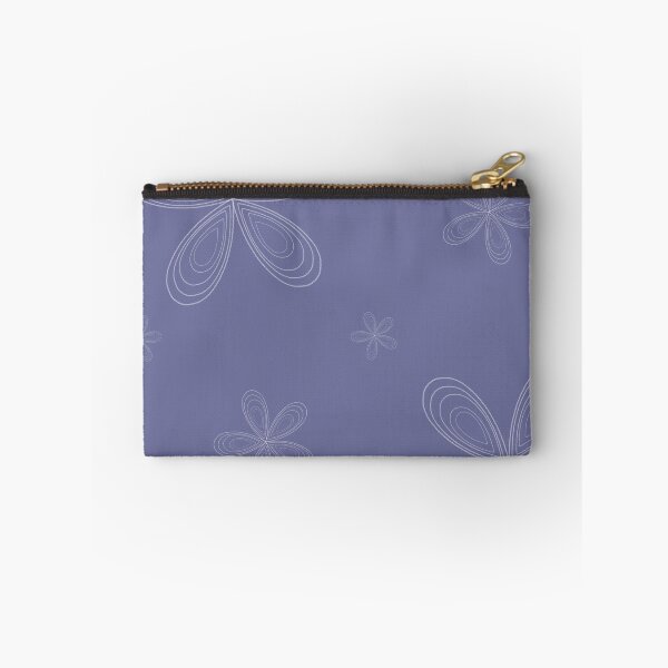 Item preview, Lined White Flowers - Purple designed and sold by Lorelle Gifts.