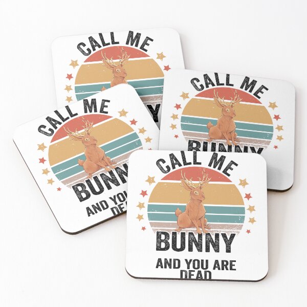 Item preview, Jackalope Call Me Rabbit! Jackrabbit Fan Design designed and sold by ZzCorezZ.