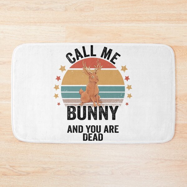 Item preview, Jackalope Call Me Rabbit! Jackrabbit Fan Design designed and sold by ZzCorezZ.