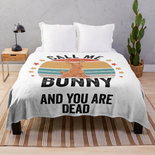 Item preview, Jackalope Call Me Rabbit! Jackrabbit Fan Design designed and sold by ZzCorezZ.