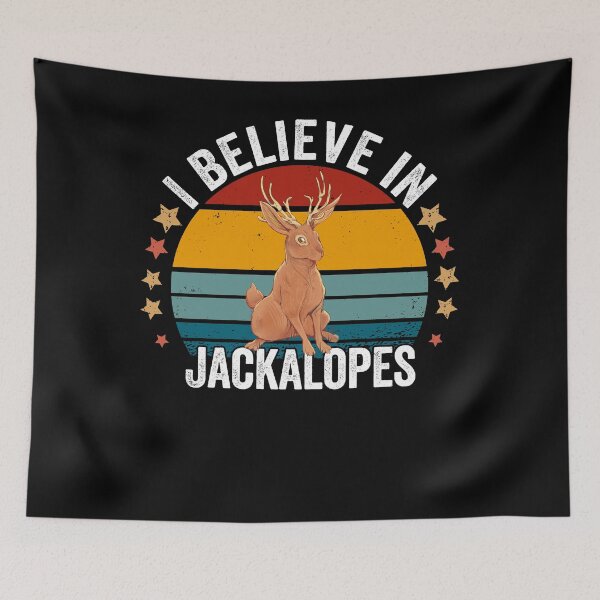 Item preview, Jackalope Jackrabbit Fan Design designed and sold by ZzCorezZ.