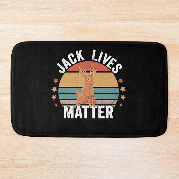 Item preview, Jackalope Lives Matter Jackrabbit Fan Design designed and sold by ZzCorezZ.