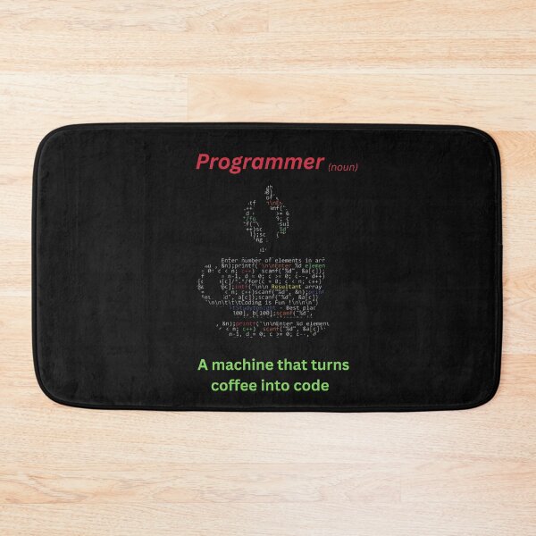 Item preview, Programmer a machine that turns coffee into code  designed and sold by t1n3333.