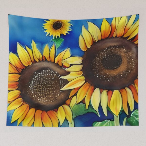 Item preview, Tuscany Art, Tuscany Watercolor, Sunflower Artwork designed and sold by viewgraphics.
