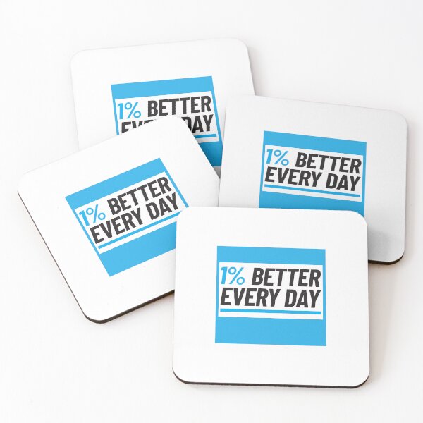 Item preview, 1% Better Everyday - Blue ? designed and sold by Alexteariki.