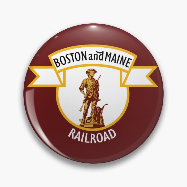 Item preview, Vintage Boston and Maine Rilway - Railroad logo designed and sold by Osprey Tees.