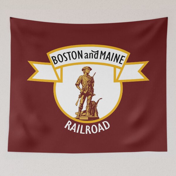 Item preview, Vintage Boston and Maine Rilway - Railroad logo designed and sold by Osprey Tees.