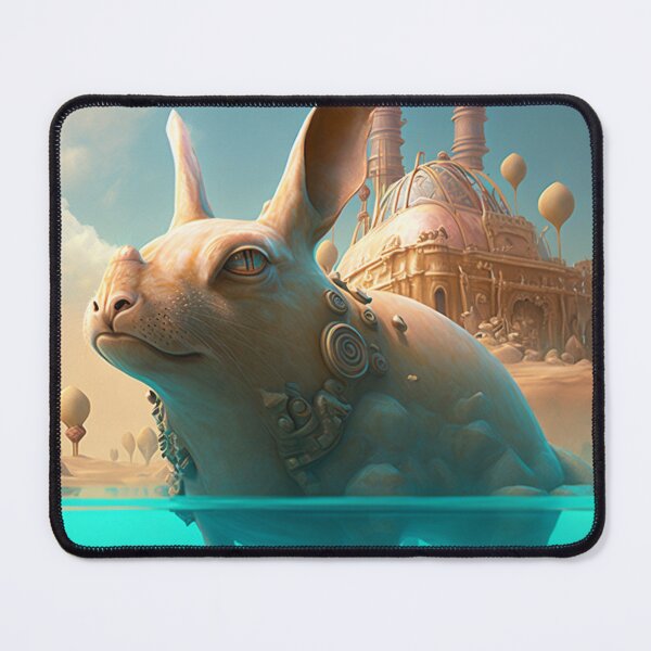Item preview, The Martian Rabbit's Aquatic Odyssey designed and sold by forwardthinker.