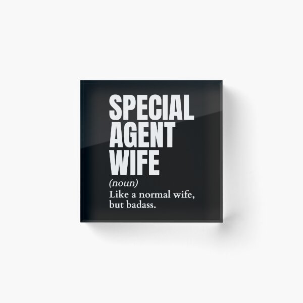 Item preview, Funny Badass Special Agent Wife Definition designed and sold by EndlessFreedom.