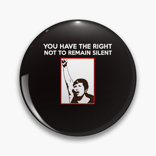 Item preview, YOU HAVE THE RIGHT NOT TO REMAIN SILENT V2 SHIRTS & PRODUCTS designed and sold by BrandNewTeez.