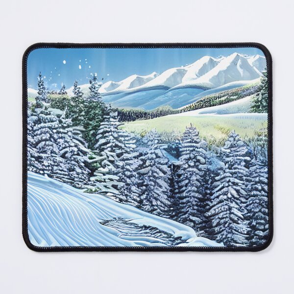 Item preview, Winter Mountain Landscape #1 designed and sold by ShredPow480.