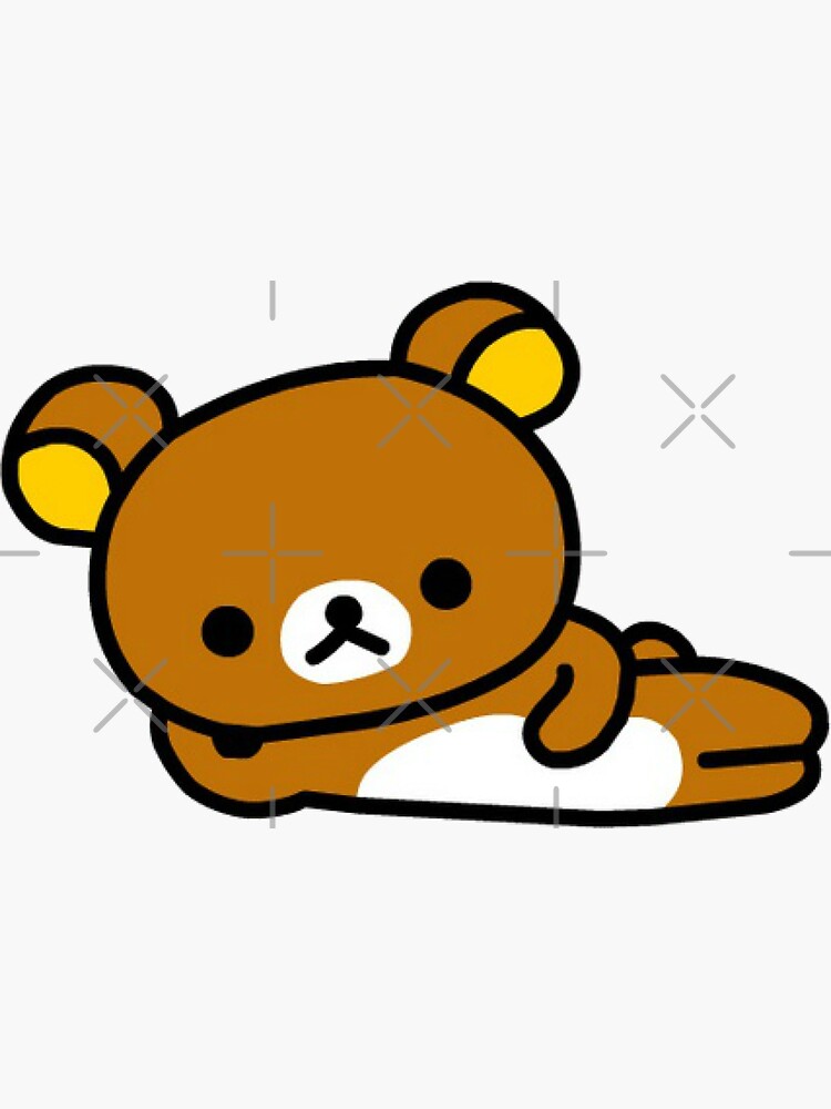 "Rilakkuma Bear Japan Kawaii" Sticker for Sale by ggpandele Redbubble