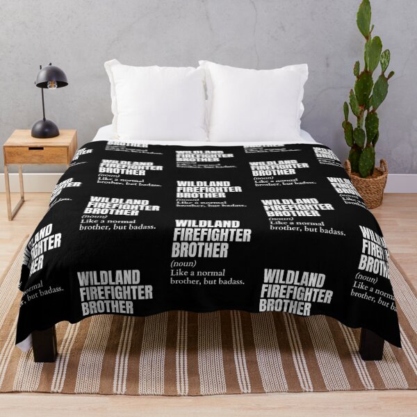 Item preview, Funny Badass Wildland Firefighter Brother Definition designed and sold by EndlessFreedom.