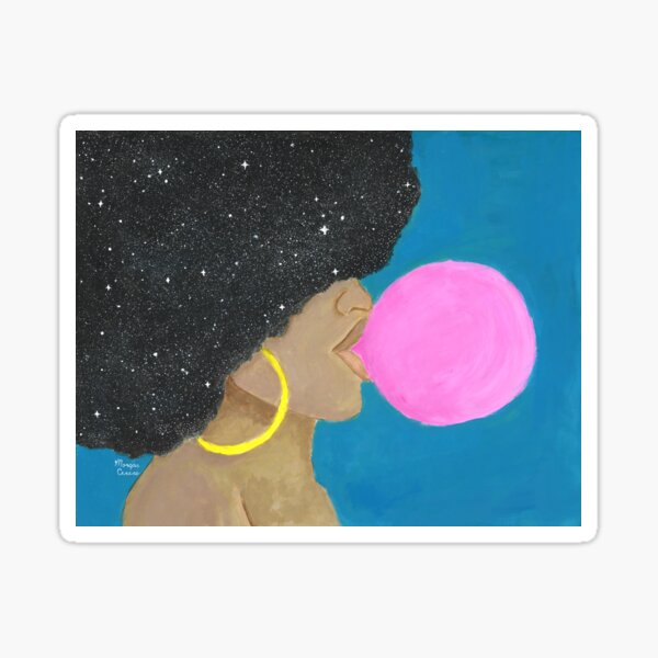 Afro Pop Sticker