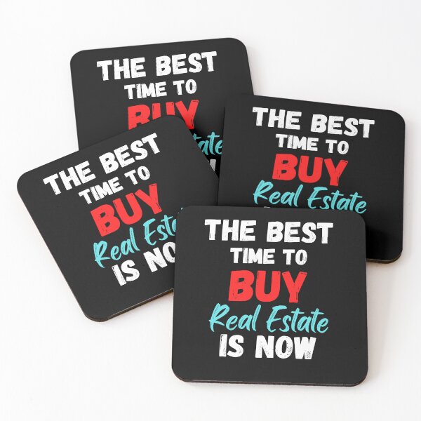 Item preview, The Best Time To Buy Real Estate Is Now designed and sold by AtlanticFossils.