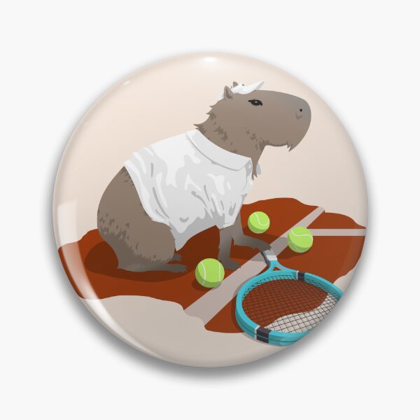 Item preview, Capybara Tennis designed and sold by Cactus Joe.