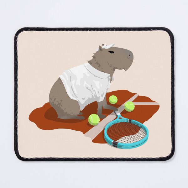 Item preview, Capybara Tennis designed and sold by Cactus Joe.