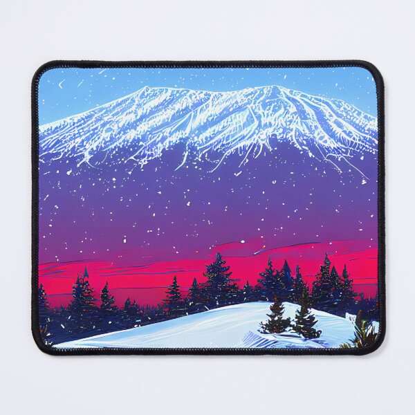 Item preview, Winter Mountain Landscape #2 designed and sold by ShredPow480.
