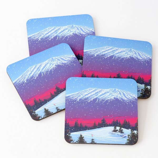 Item preview, Winter Mountain Landscape #2 designed and sold by ShredPow480.