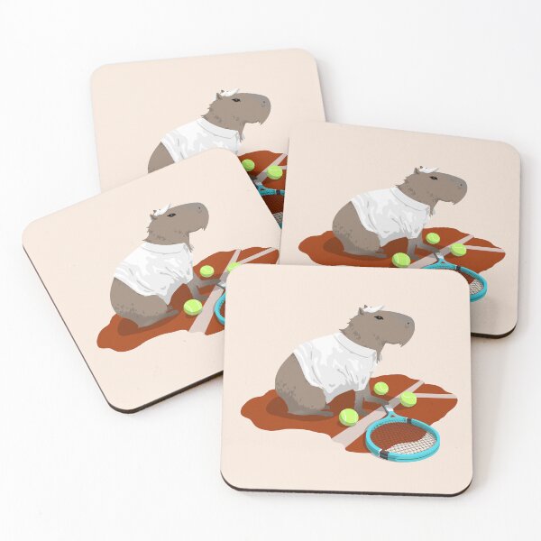 Item preview, Capybara Tennis designed and sold by Cactus Joe.