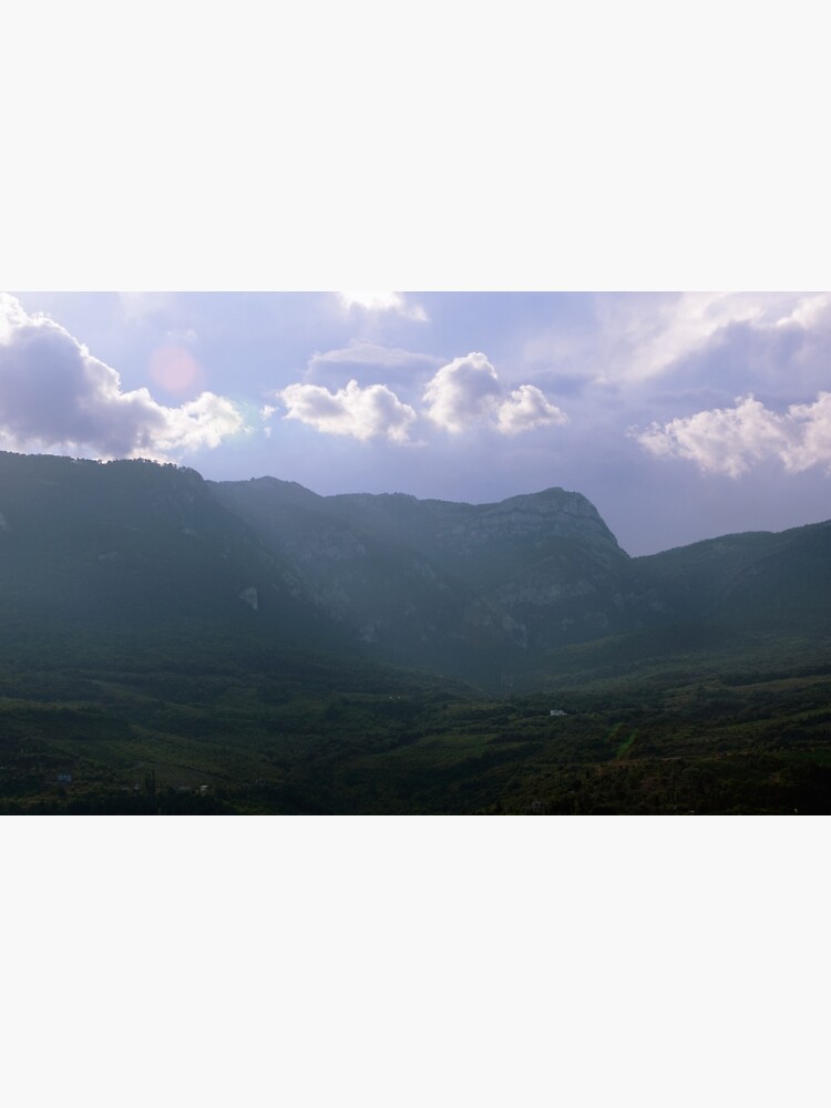 Thumbnail 3 of 3, Canvas Print, Sunset in the Mountains designed and sold by Mallorn.