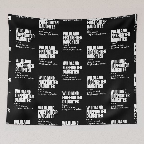 Item preview, Funny Badass Wildland Firefighter Daughter Definition designed and sold by EndlessFreedom.