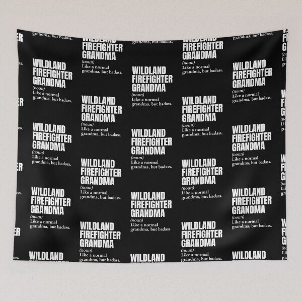 Item preview, Funny Badass Wildland Firefighter Grandma Definition designed and sold by EndlessFreedom.