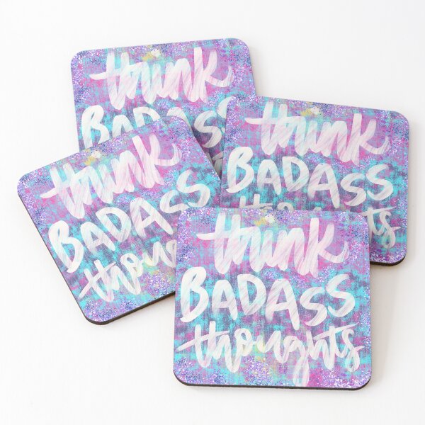 Item preview, Think Badass Thoughts  designed and sold by joyfulreader03.