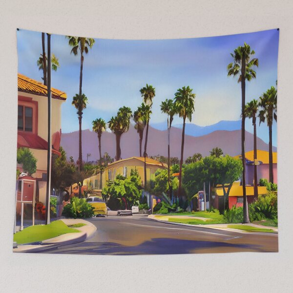 Item preview, Santa Barbara Art, City art, California art, Santa Barbara Artwork designed and sold by viewgraphics.
