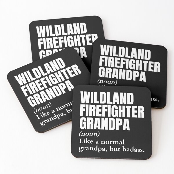 Item preview, Funny Badass Wildland Firefighter Grandpa Definition designed and sold by EndlessFreedom.