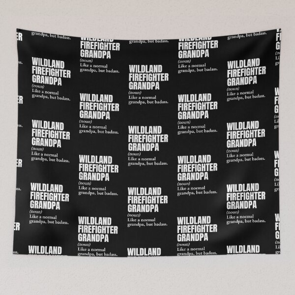 Item preview, Funny Badass Wildland Firefighter Grandpa Definition designed and sold by EndlessFreedom.