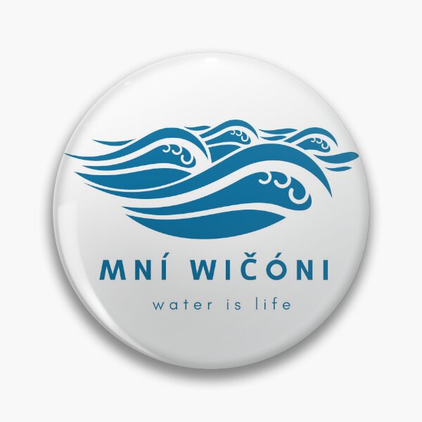 Item preview, Mni Wiconi Water is Life designed and sold by Kanontsistiio.