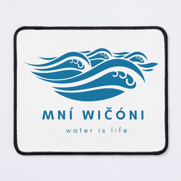 Item preview, Mni Wiconi Water is Life designed and sold by Kanontsistiio.