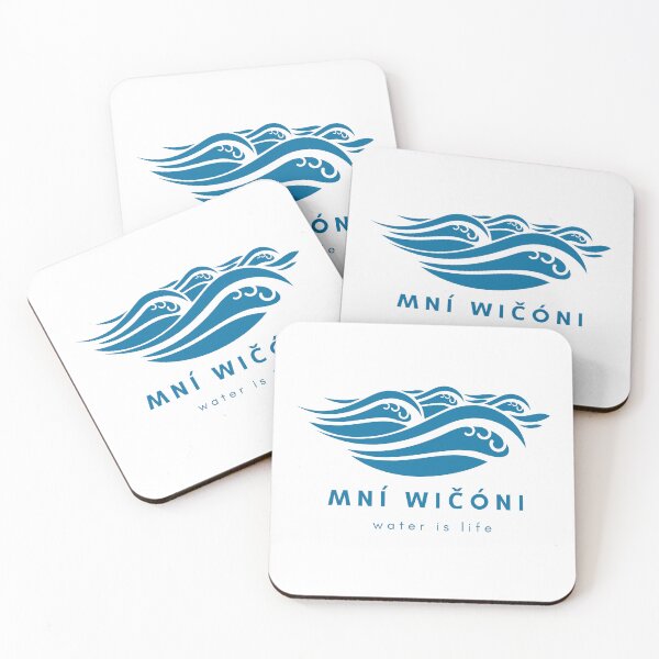 Item preview, Mni Wiconi Water is Life designed and sold by Kanontsistiio.