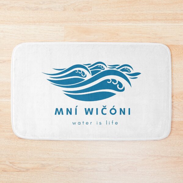 Item preview, Mni Wiconi Water is Life designed and sold by Kanontsistiio.
