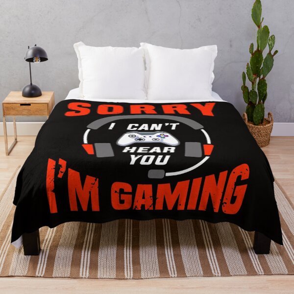 Item preview, Funny Gamer Headset, I Can't Hear You, I'm Gaming designed and sold by rfp8038.