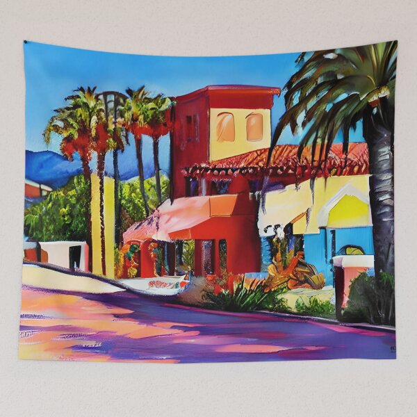 Item preview, Santa Barbara Art, City art, California art, Santa Barbara Artwork designed and sold by viewgraphics.