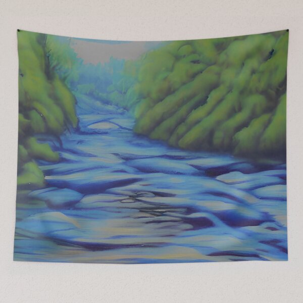Item preview, River art designed and sold by viewgraphics.