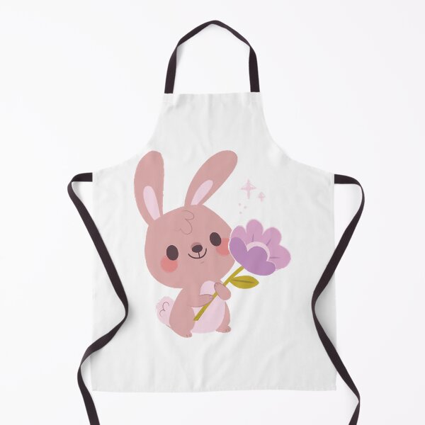 Item preview, Bunny Rabbit Holding Flower  designed and sold by GottfriSander.