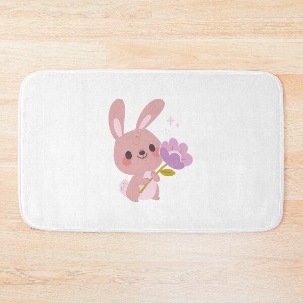 Item preview, Bunny Rabbit Holding Flower  designed and sold by GottfriSander.