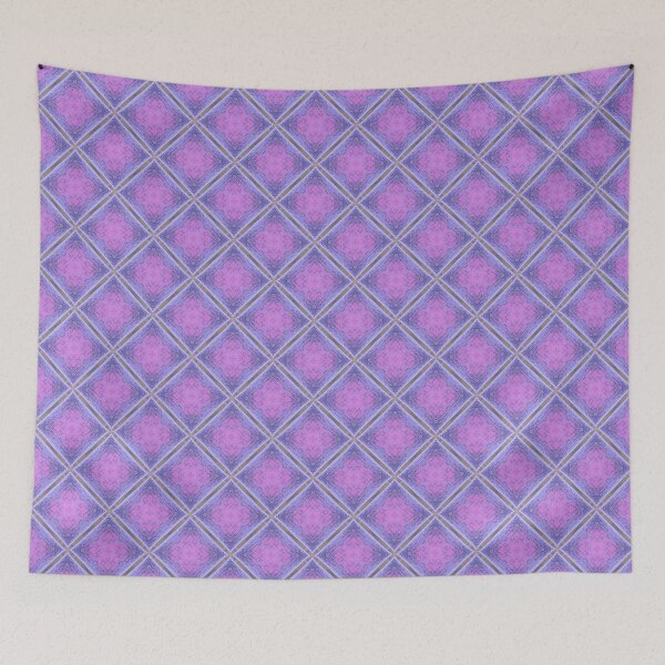 Item preview, KaleidoSnap - Shabby Chic Wood - Hot Pink, Blue and Lavender Purple  designed and sold by MadZakkaGraphic.