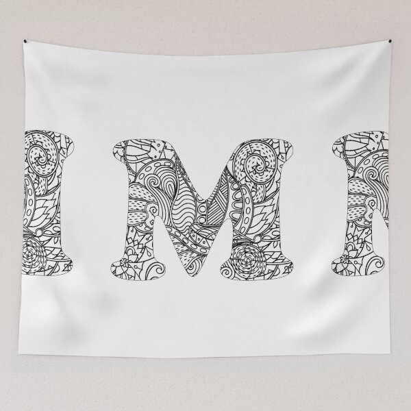 Item preview,     LETTER  M designed and sold by marie1919.