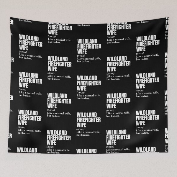Item preview, Funny Badass Wildland Firefighter Wife Definition designed and sold by EndlessFreedom.