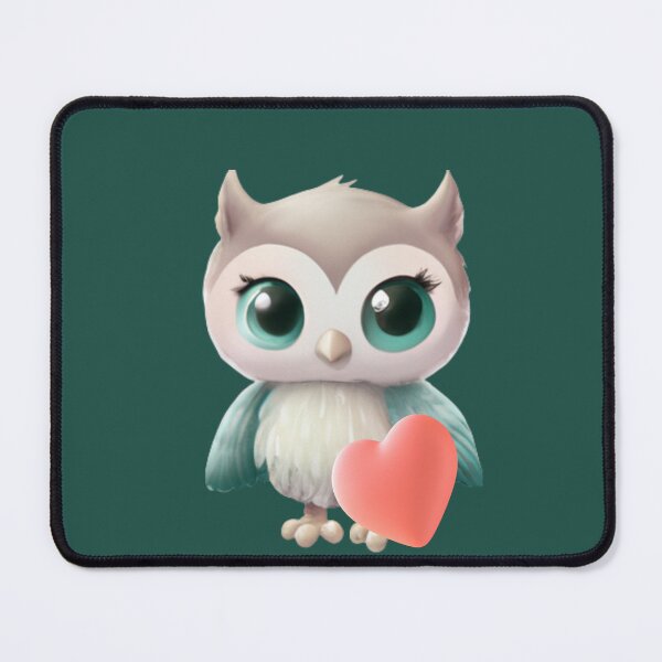 Item preview, Cute Chibi Owl, Tiny Owl , gift for owl lover, I’ll Owl ways love you, owl Valentine, coffee valentine designed and sold by Mumzy2many.